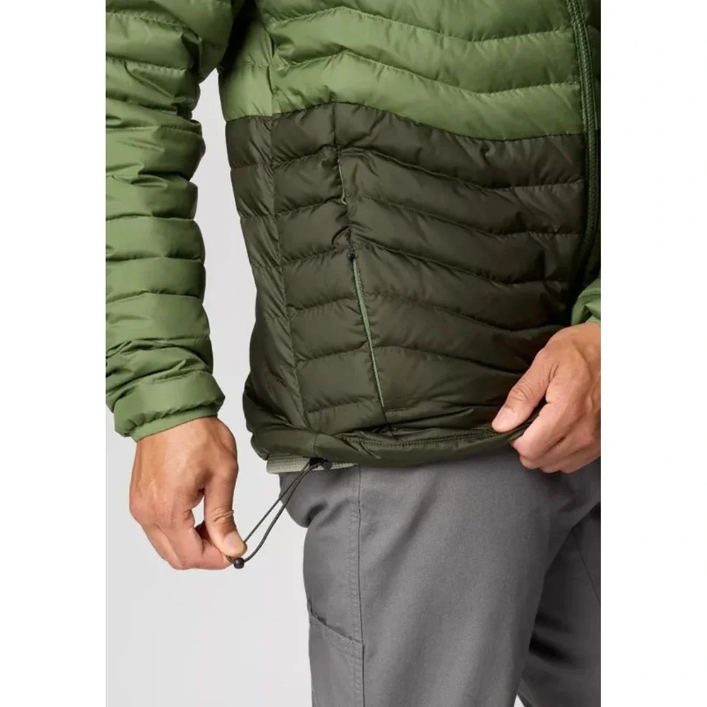 Columbia Westridge Down Hooded Puffer‎ Coat Men's Size XL Green NWT